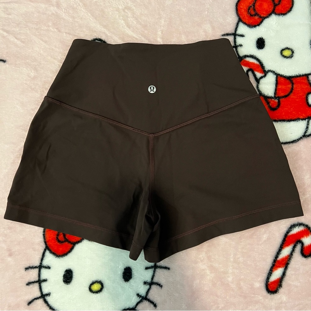 lululemon athletica align shorts - espresso ☕️ - Picture 3 of 5